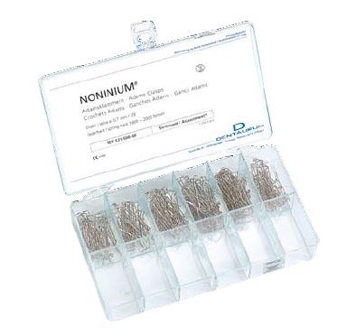 Кламмер Адамса Noninium набор 250 шт. 68409 - фото 452059