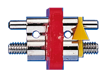 Винт расширяющий Standard расширение 7.5 мм, 7,0 x 3,1 х 14.3 мм широкий корпус н/ч, c одной напр. 71060 - фото 452060