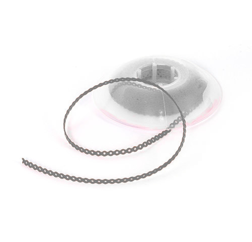 Цепочка эластичная Power Chain Metallic Silver серебряная без шага 4,5 м 76349 - фото 452161