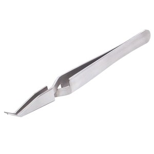 Пинцет обратный малый щечки узкие для задних зубов 71235 - фото 452440