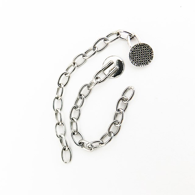 Кнопка лингвальная с цепочкой 77722 - фото 452478