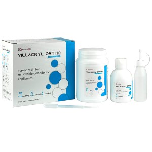 Пластмасса Villacryl Ortho для изготовления съемных ортодонтических аппаратов (Набор V160Z01) 76397 - фото 452633