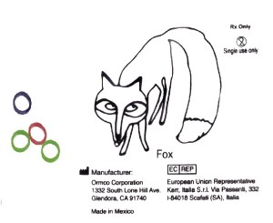 Тяга эластичная Лиса 1/4, 3,5 oz средне-сильная ЦВЕТНАЯ 76110 - фото 452697