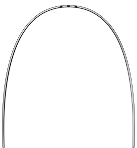 Дуга стальная Dentaflex Ideal 3-х жильная 0,41х0,56 (16х22) в/ч 72238 - фото 452837