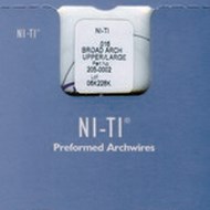 Дуга нитиноловая Ni-Ti 175х175 н/ч большая 73426 - фото 452847