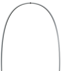 Дуга стальная Dentaflex Ideal 8-ми жильная 0,46х0,64 (18х25) н/ч 72245 - фото 453124