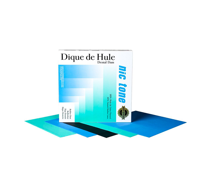 MDC Dental Nic Tone Dental Dam - латексный коффердам, 152x152 мм, 36 шт. 037977 - фото 496064