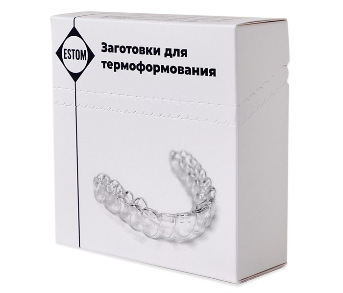 Ustom RDP-R-08 - пластины для термоформования, круг, 125 x 0,75 мм, 40 шт RDP-R-08 - фото 499111