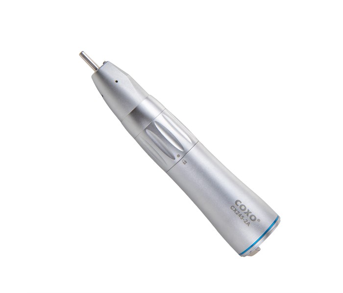Coxo CX245-2A - прямой наконечник с фиброоптикой, с внутренней подачей охлаждения, 1:1 40100365 - фото 501661