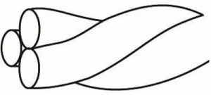 Дуга для ретейнеров SS twisted straight wire 3-хжильные 0175, 35 см 13-233-101 - фото 513326