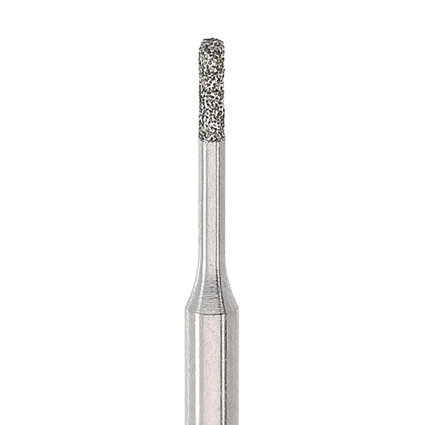 Бор алмазный, цилиндрический, скруглённая кромка, тонкая шейка, 835KRM.314.008 835KRM.314.008 - фото 514622