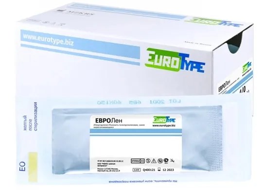 ЕВРОЛЕН 3/0 (12шт, 75см, 17мм Колющая, 1/2) : АРТ 1712К1 3/0(2)75-ППИ 00000016315 - фото 518431