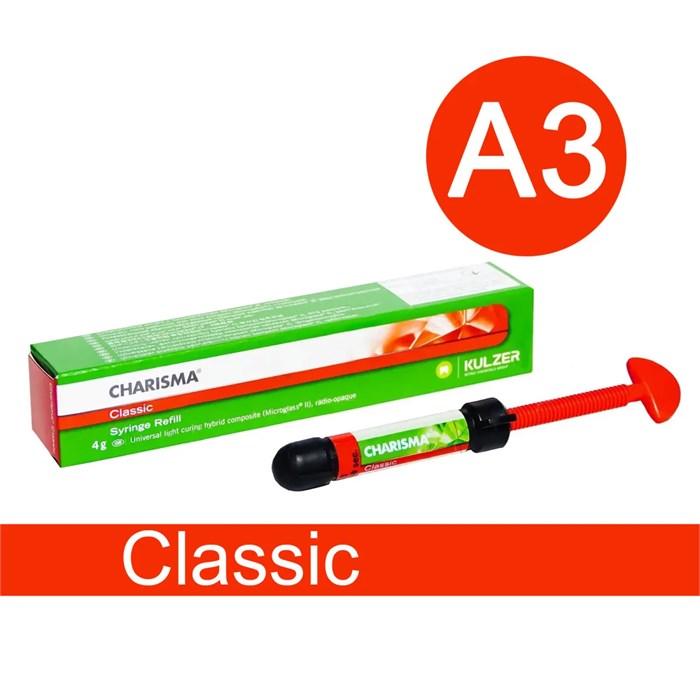 Харизма Классик (Charisma Classic), А3, отдельный шприц, 4г, Heraeus Kulzer 00000009823 - фото 518731