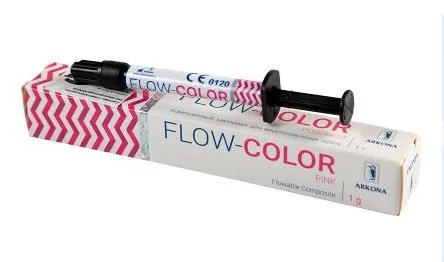 Флоу Колор (Flow-Color), розовый, шприц, 1г, ARKONA 00000007579 - фото 518754