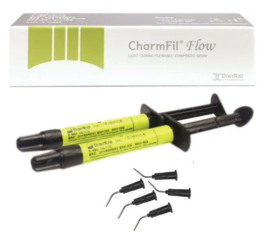 ЧармФил Флоу (CharmFil Flow), A2, жидкотекучий материал светового отверждения, 2шпрх2г, DentKist 00000016657 - фото 518775