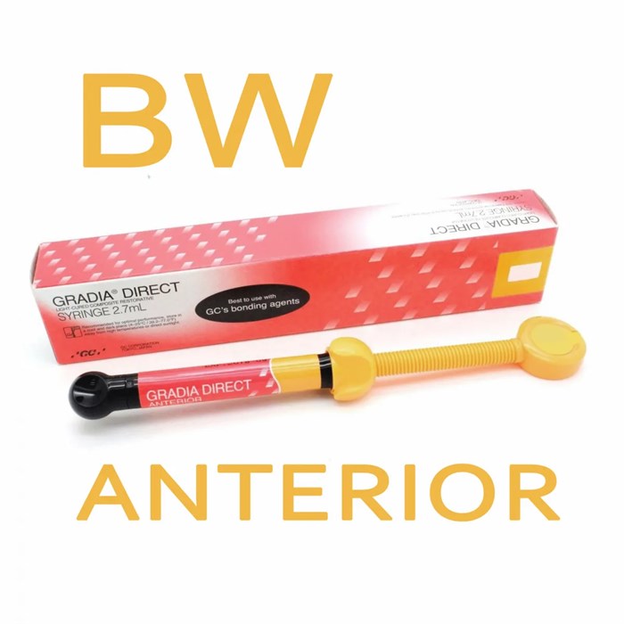 Градия Директ Антериор (Gradia Direct Anterior ), A-BW, шприц, 4г, 003361, GC 00000004264 - фото 518830