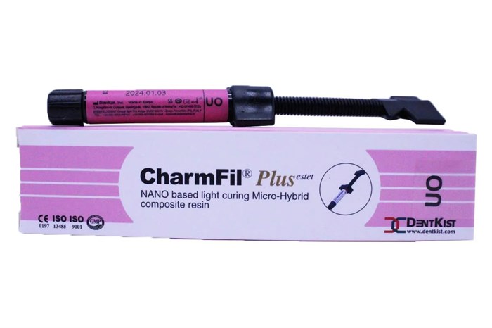 ЧармФил Плюс Рефил (CharmFil Plus Refill), UO, светоотверждаемый пломбировочный материал, шприц, 4г, DentKist 00000017052 - фото 518991