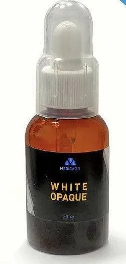 Краска для циркона WHITE OPAQUE (30мл), MEDICA 3D 00000006313 - фото 519111