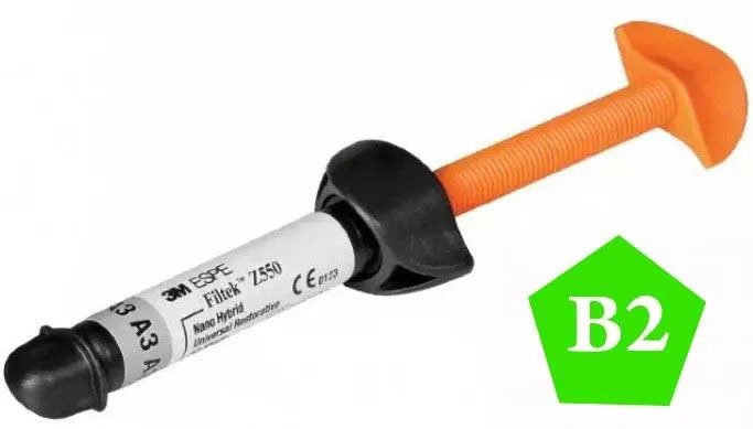 Филтек Z550 (Filtek Z550), B2, шприц, 4 г, 7050, 3M 00000006493 - фото 519164