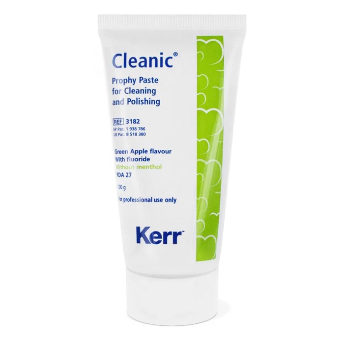 Клиник (Cleanic),паста абразивная с фторидом, зеленое яблоко, 100г, 3382, KERR 00000007281 - фото 519226