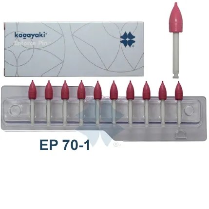Пики полиры средние розовые (10шт) (Enforce Pin 70) KAGAYAKI 00000015040 - фото 519288
