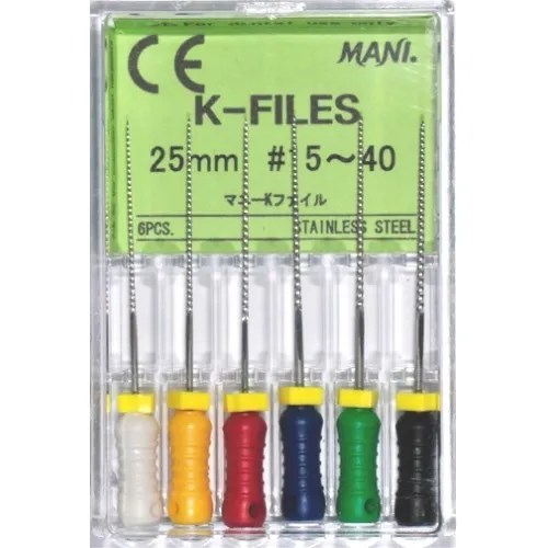 К-FILES 25мм ассорти №№15-40 (6шт), МАНИ 00000000902 - фото 519621