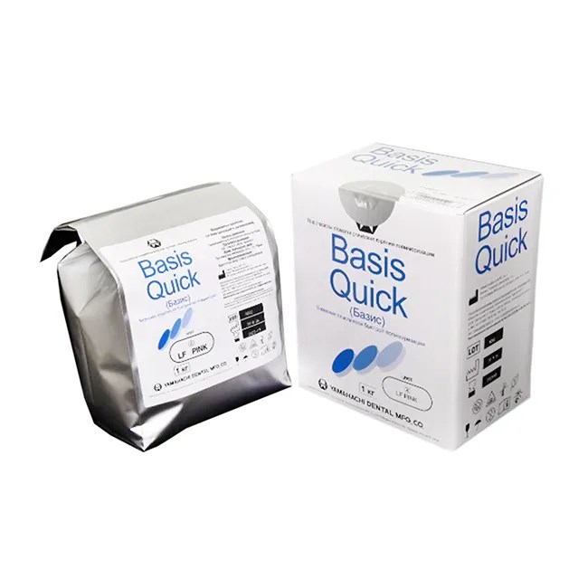 Базис, пластмасса быстрой полимеризации Basis Quick LF Pink, 1кг, STYBQPLF, YAMAHACHI УТ-00007368 - фото 520629