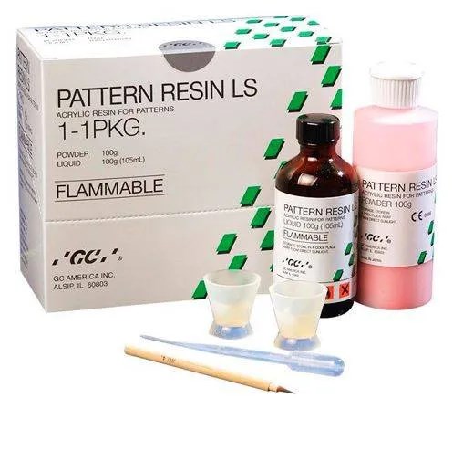 Паттерн Резин LS (Pattern Resin LS), Самоотверждаемая пластмасса для моделирования, 100г+100мл, 335201, GC 00000000642 - фото 520751