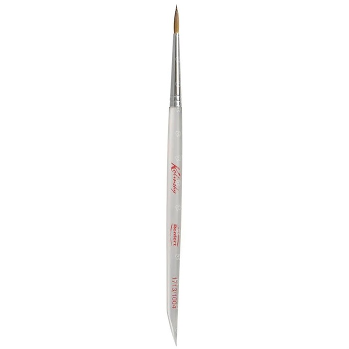 Кисть Kolinsky для керамики, натур. волос №4 (2шт) #1713-1004,  RENFERT 00000008477 - фото 521134