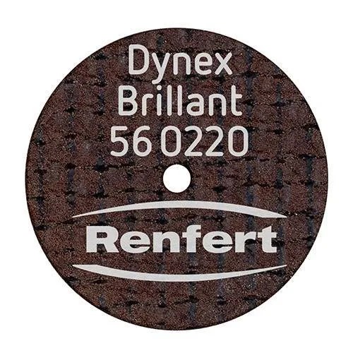 Диски отрезные Dynex Brillant (керамика/цирконий/дисиликат лития) 0,20х20мм (10шт) 56-0220, RENFERT 00000012364 - фото 523274