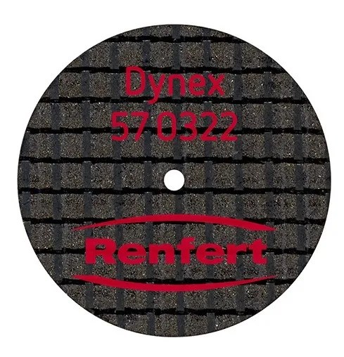 Диски отрезные Dynex 22х0,3мм (20шт) #57-0322, RENFERT 00000006509 - фото 523276