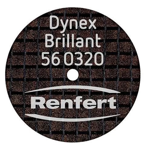 Диски отрезные Dynex Brillant (керамика/цирконий/дисиликат лития) 0,3х20мм (10шт) 56-0320, RENFERT УТ-00003368 - фото 523292