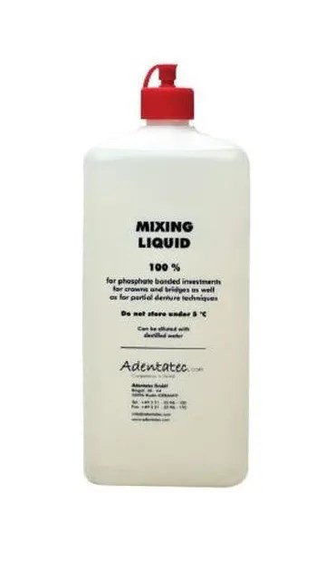 Жидкость для паковочной массы AdentaVest (1л), Adentatec УТ-00001840 - фото 523469