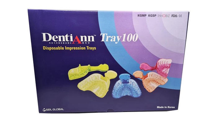 Ложки оттискные для снятия слепков Implant Tray DentiAnnTray100, набор (100шт), Seil Global 00000017292 - фото 523945