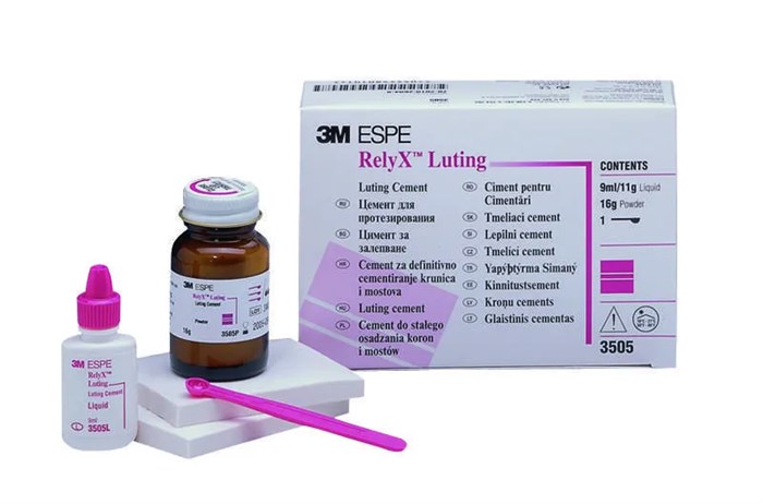 Реликс Лютинг (RelyX Luting), Ознакомительный набор, 16г+9мл, 3515, 3M 00000005255 - фото 524020
