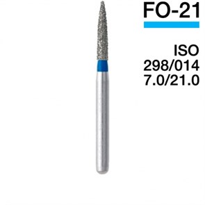 Боры Мани FO-21 (5 шт.), пулевидный, Mani Dia-Burs 00000910451