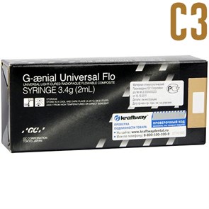 G-aenial Universal FLO C3, 2мл.(3,4г), насадки для шприца, колпачок, GC 1231915048