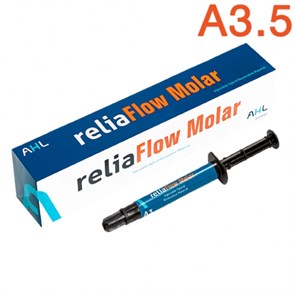 reliaFlow Molar цв. A3,5 шприц 2г, наконечники-текучий композит низкой текучести, AHL 1231912806