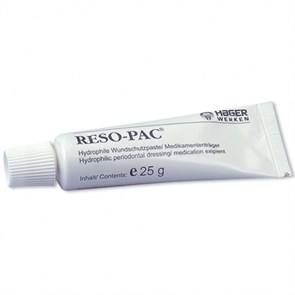 Reso-Pac (тюбик 25г)-саморассасывающаяся повязка для изоляции ран, Hager & Werken 1231913734