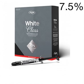 White Class 7,5% (4шпр.х3г, контейнер для хранения капп, косметичка)-домашнее дневное отбеливание на основе перекиси водорода, FGM 1231913848