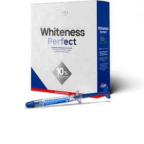 Whiteness Perfect 10% (5шпр.х3г, 2плас., конт.)-домашнее ночное отбеливание на основе перекиси карбамида, FGM (Бразилия) 1231913840