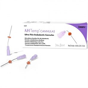 AH Temp Cannulas - ультратонкие эндодонтические 20шт, Dentsply Sirona 1231914920