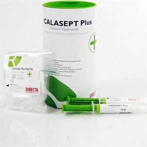 Calasept Plus Calcium Hydroxide (шпр. 4*1.5мл) канюли изогнутые CALASEPT Flexi-Tip 1231912842