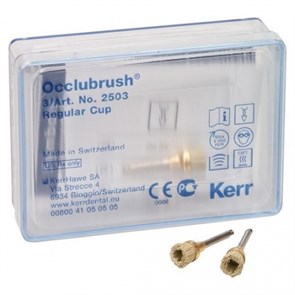 2503 Щетки Occlubrush для полировки композитов-чашка 3шт., Kerr 0001911499