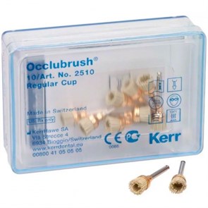 2510 Щетки Occlubrush для полировки композитов-чашка 10 шт., KERR 00000909836