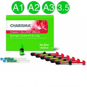 Сharisma Сlassic Syr Combi Kit Набор 6x4г+ Gluma2Bond 0001914729