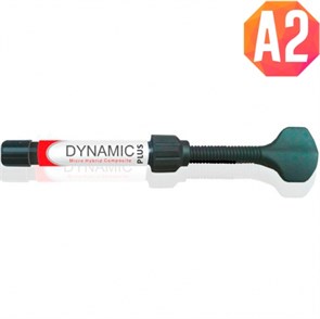 Dynamic Plus A2, шприц (4гр), микрогибридный композит President Dental Germany 0001916572