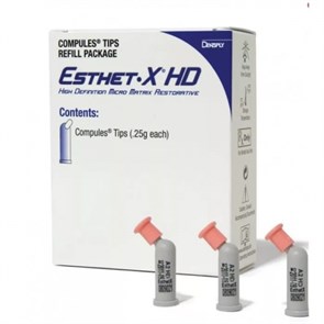 Esthet-X HD цвет D3, (10 компьюл) - микроматричный композит, Dentsply 0000910735