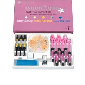 Estelite Sigma Quick-набор 9 шпр. (А1,А2,А3,А3,5,ОА3,ОРА2, Флоу Квик А2,А3,ОА3,Бонд Форс 5мл) 00000910143