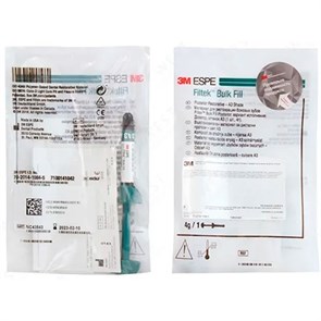 Filtek Bulk Fill Posterior, оттенок A1, материал для реставрации боковых зубов, 4863A1, (1шт, 4г) 0001914013